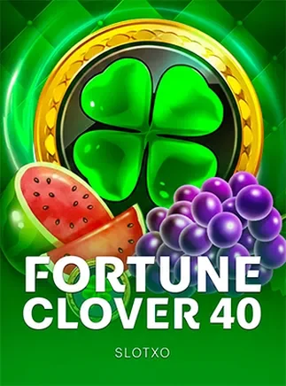 ภาพหน้าปกเกมสล็อต Fortune Clover 40 ธีมใบโคลเวอร์นำโชคจาก Joker