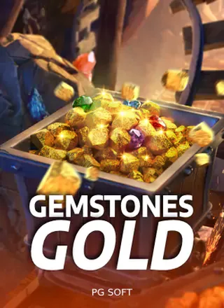 ภาพหน้าปกเกมสล็อต Gemstones Gold ธีมอัญมณีล้ำค่าจาก PG Soft